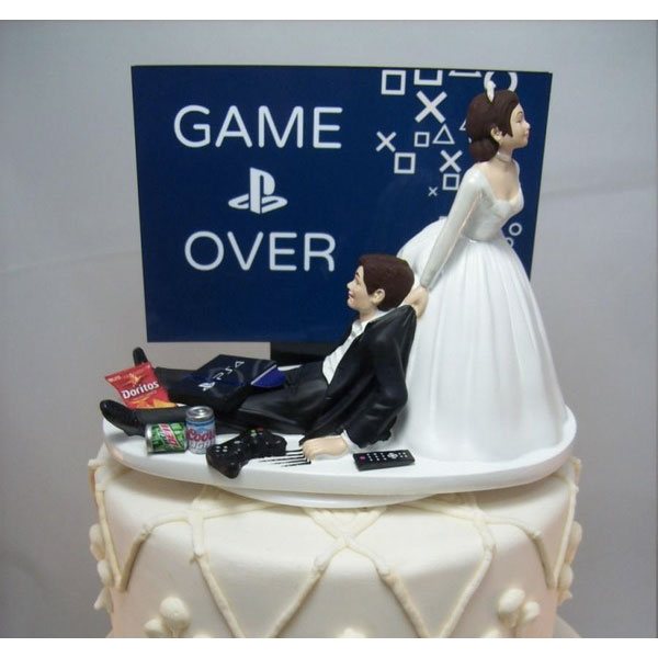 прикольный торт на свадьбу