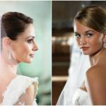 Пучки с фатой на свадьбу