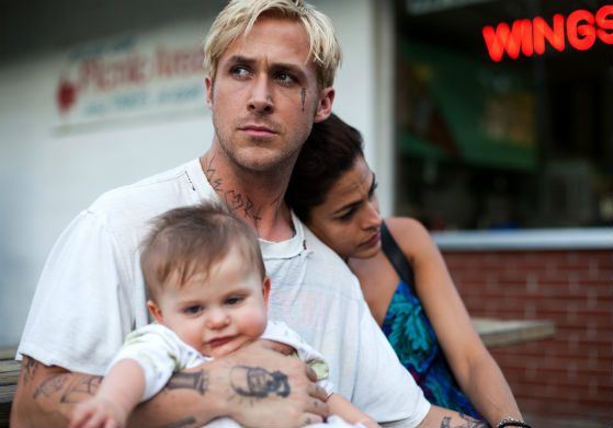 Райан Гослинг и Ева Мендес в фильме «Место под соснами»