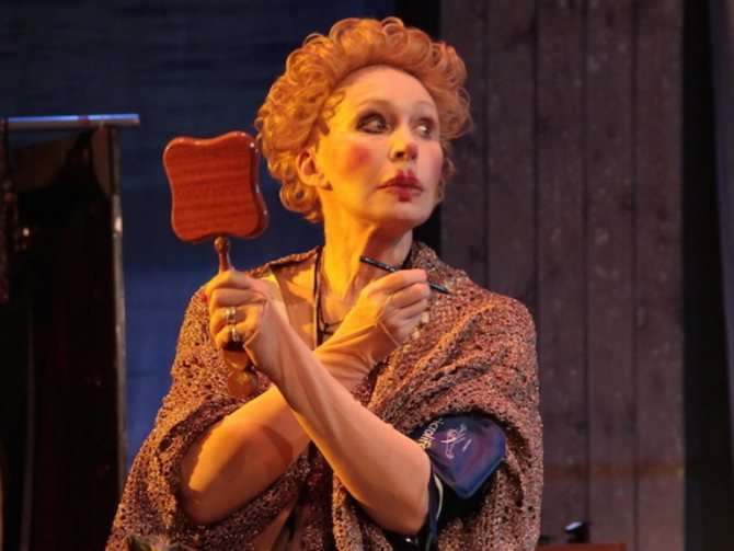 Роли в театре Татьяны Васильевой