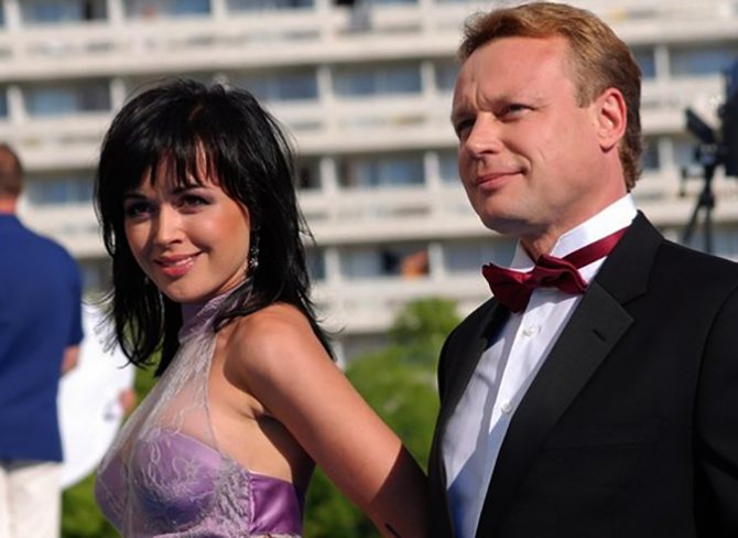 С Анастасией Заворотнюк