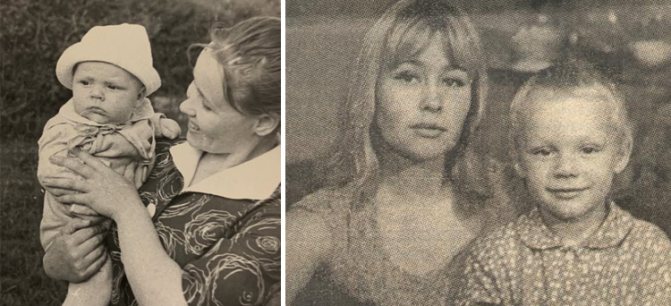 С мамой Галиной