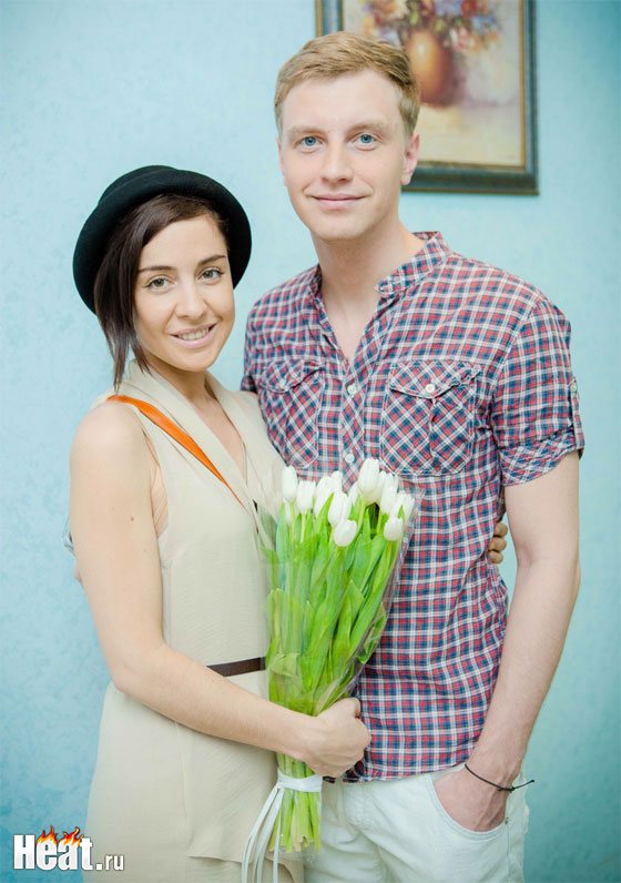 С мужем, певцом, Алексеем Гоманом