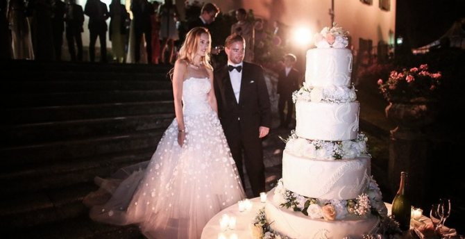 Самые дорогие и красивые свадебные торты в мире