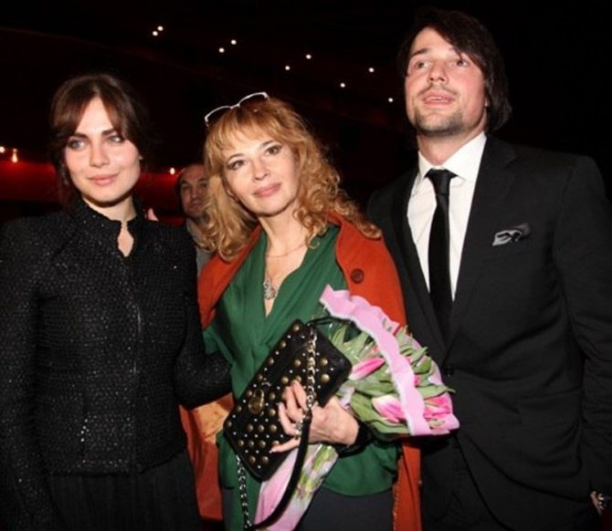 Семья Данилы Козловского фото