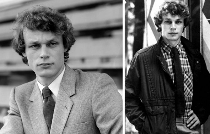 Сергей Жигунов в молодости