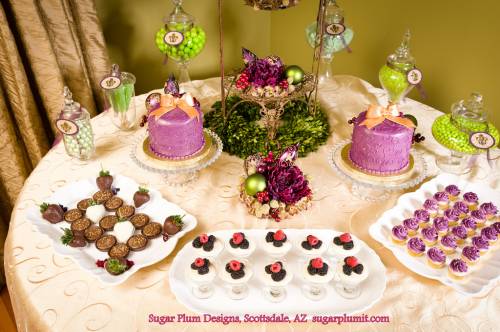 сервировка сладкого стола