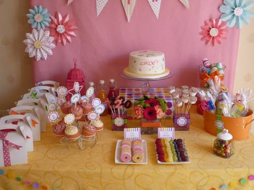 сервировка сладкого стола