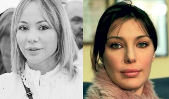 Слева: Мария Лопатова, вправа: Полина Гриффис