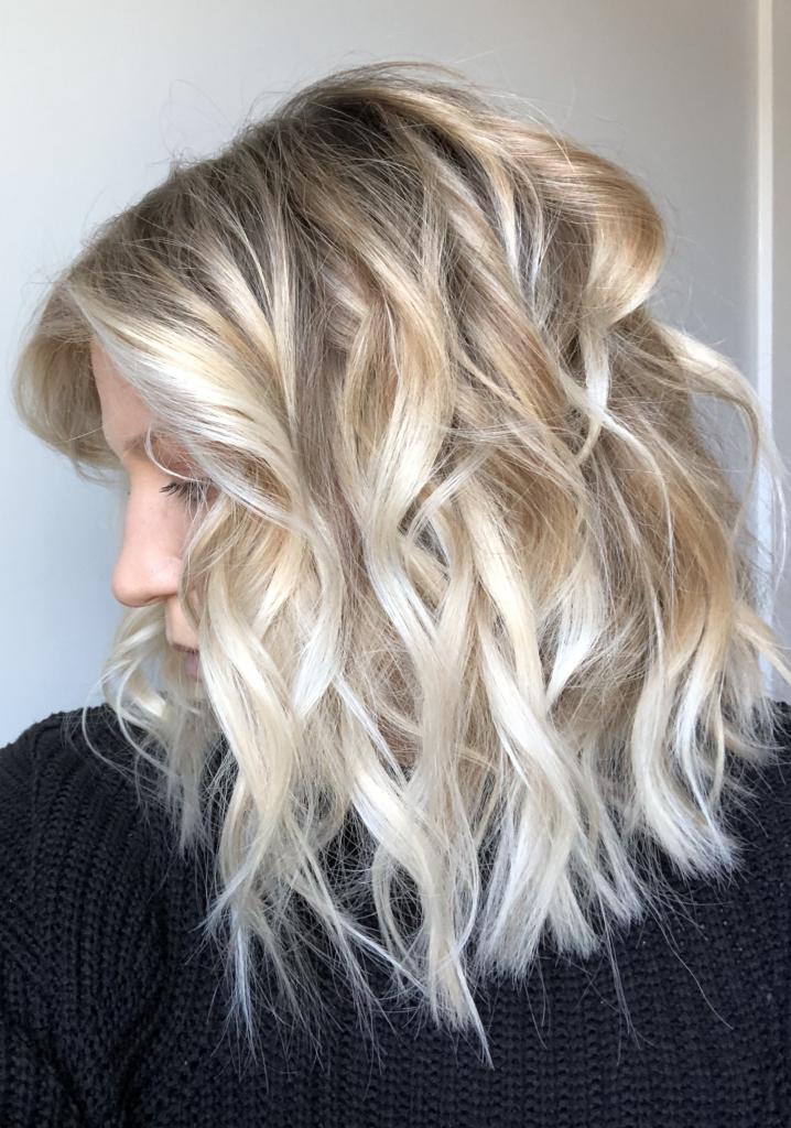 сложное окрашивание светлых волос