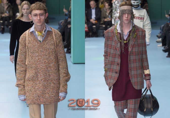 Стиль ретро в образах Гуччи