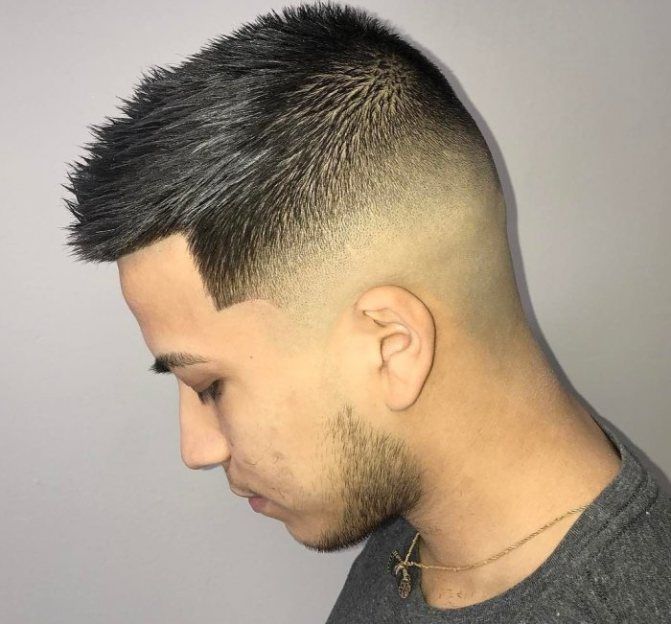 стрижка бокс молодежная