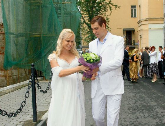 Свадьба Дмитрия Дюжева и Татьяны Зайцевой