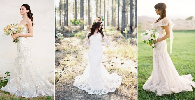 Свадебное платье в стиле Рустик: деревенское очарование!