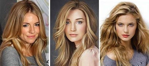 Светло-русый цвет волос. Палитры красок, фото: пепельный, золотистый, бежевый, перламутровый