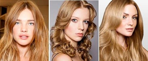 Светло-русый цвет волос. Палитры красок, фото: пепельный, золотистый, бежевый, перламутровый