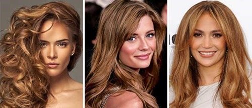 Светло-русый цвет волос. Палитры красок, фото: пепельный, золотистый, бежевый, перламутровый