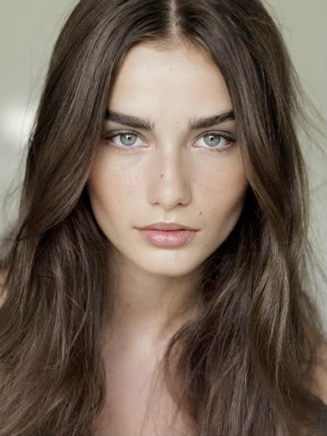 Темно русый цвет волос фото