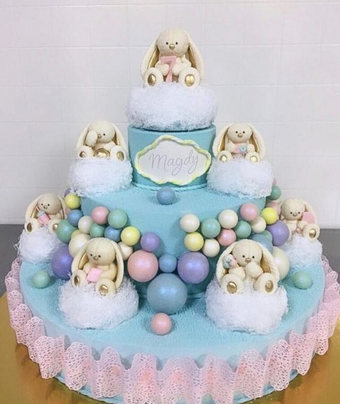 Тортик на крестины