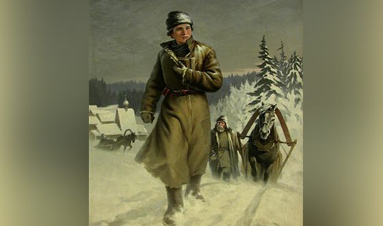 В 19 лет Михаил Ломоносов отправился за знаниями в Москву