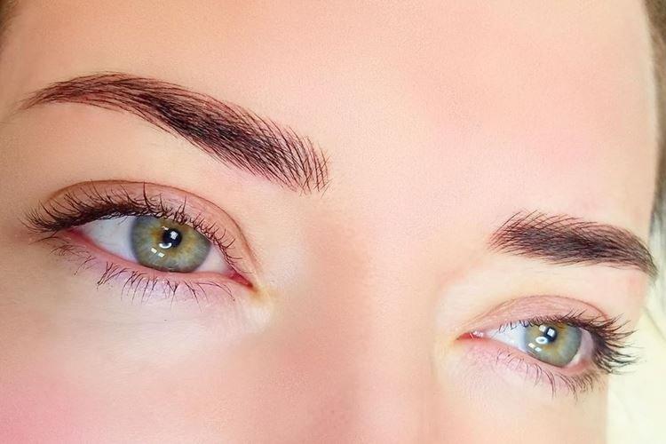 Волосковая техника - Перманентный макияж бровей