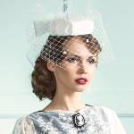 Вуалетка в винтажном стиле